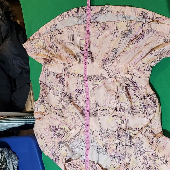 Melissa McCarthy seven7 pink top blouse flow sleeves plus size 2x - Picture 11 of 12